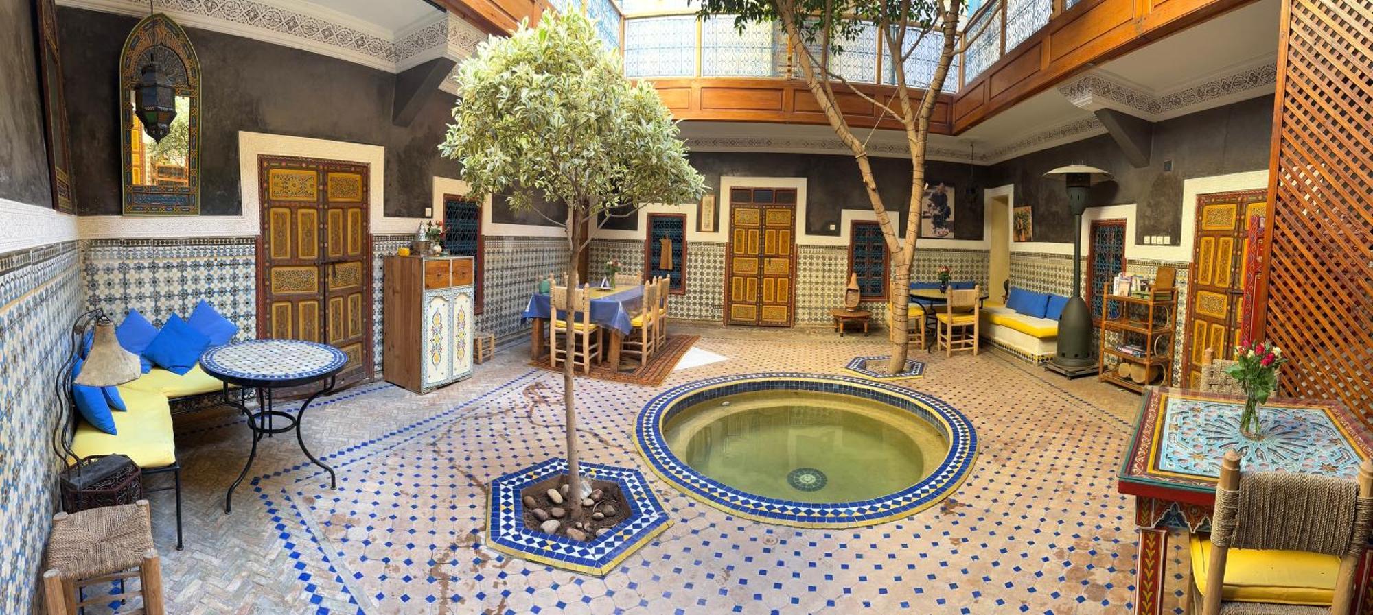 里亚德扎拉摩洛哥传统庭院住宅 马拉喀什 外观 照片